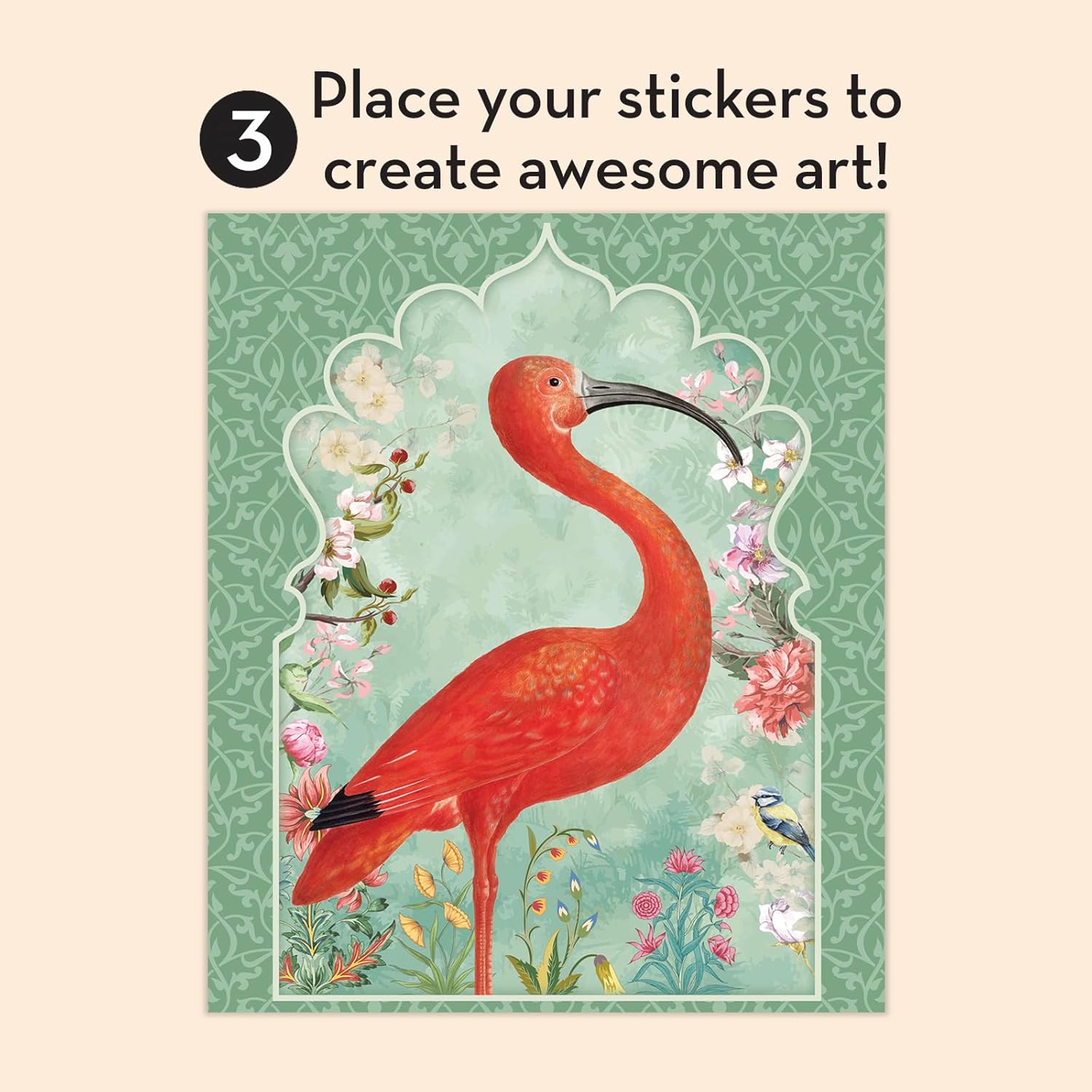 Vintage: Birds (Sticker-By-Number) by Brain Games 20 9781639384204_4