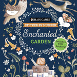 Enchanted Garden Sticker By Number by Brain Games 20 9781639384785