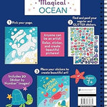 Magical Ocean Sticker By Number by Brain Games 20 9781639384839_67eecf20-1fa2-4249-8480-70e9b87dd2bf