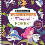 Magical Forest Sticker By Number by Brain Games 20 9781639384990