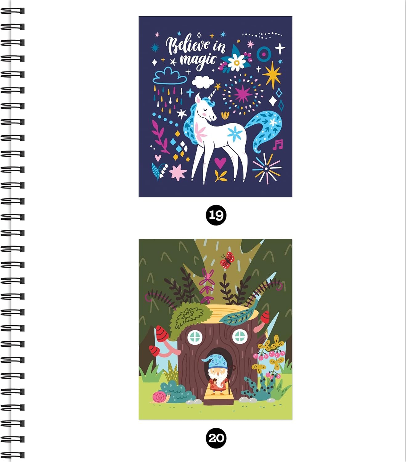 Magical Forest Sticker By Number by Brain Games 20 9781639384990_3