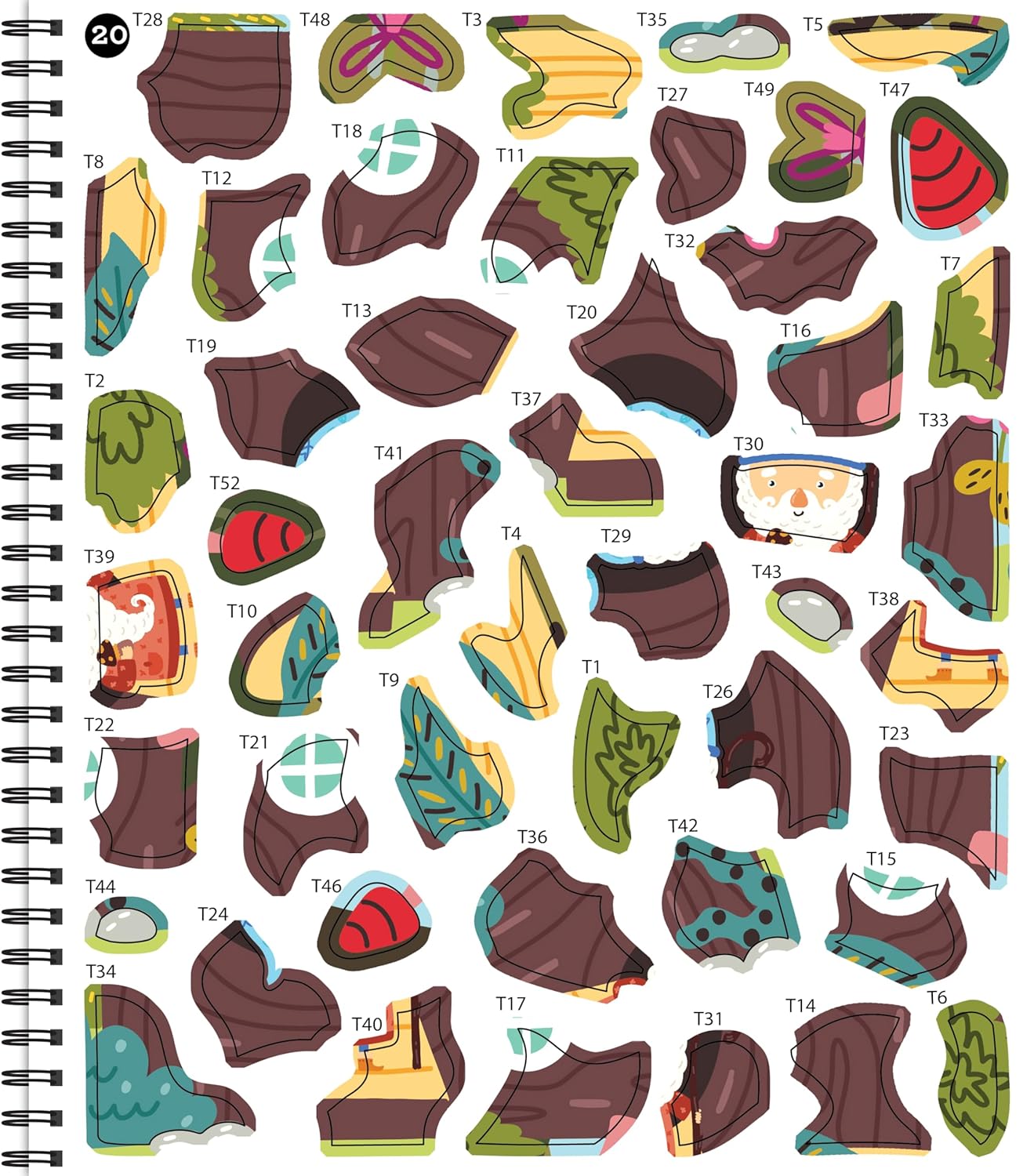 Magical Forest Sticker By Number by Brain Games 20 9781639384990_4