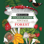Vintage: Forest (Sticker-By-Number) by Brain Games 20 9781639387465