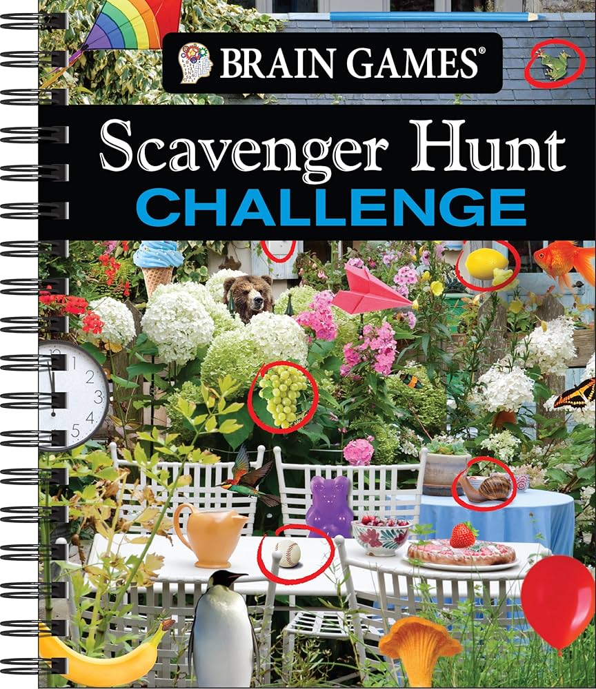 Scavenger Hunt Challenge by Brain Games 20 9781639388103