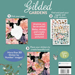 Gilded Garden Sticker By Number by Brain Games 20 9781639388424_dbd3e4f6-1b0a-4112-9901-dcd97e727b75