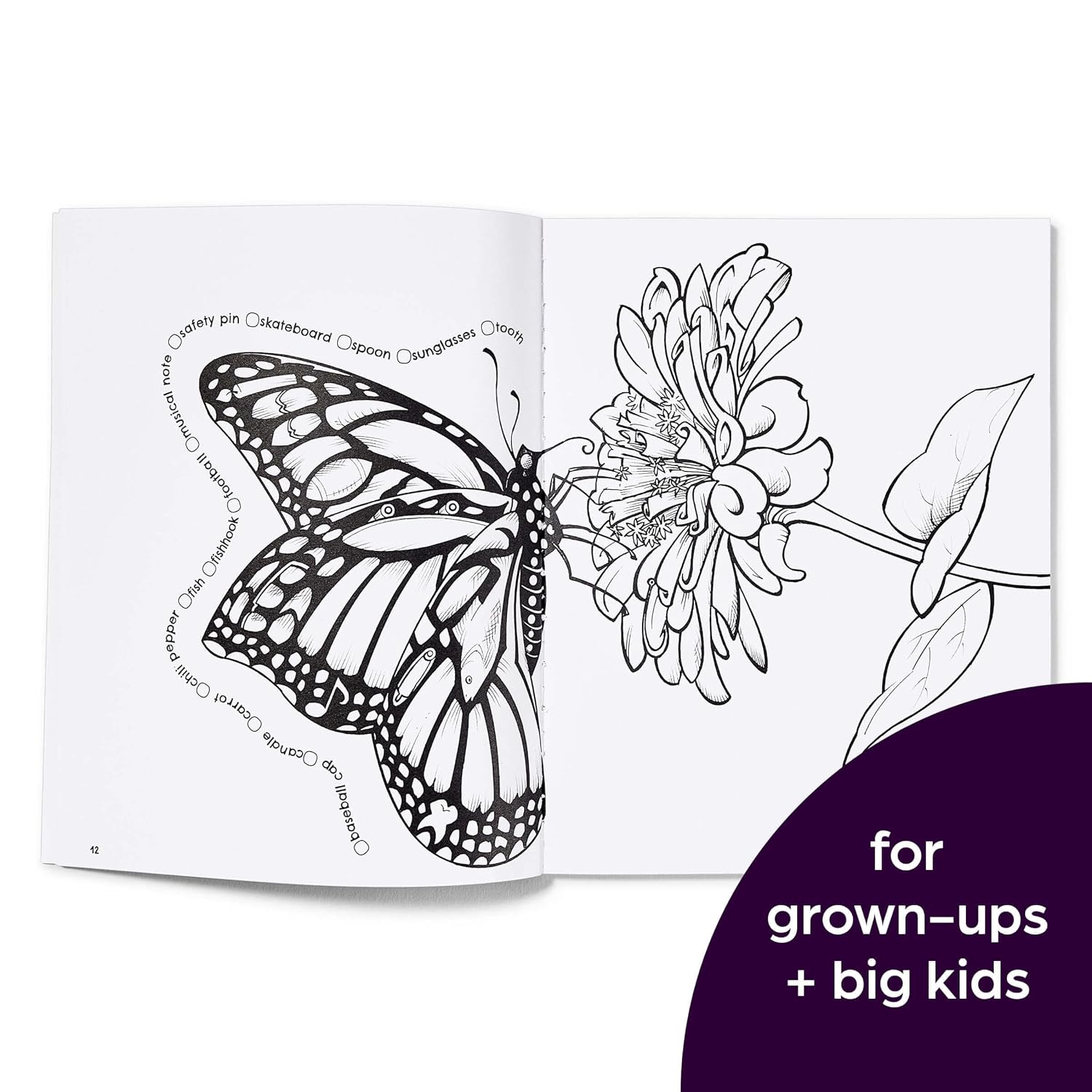 Hidden In Nature: A Cozy Hidden Picture Coloring Book For Adults by Highlights 9781639623358_2