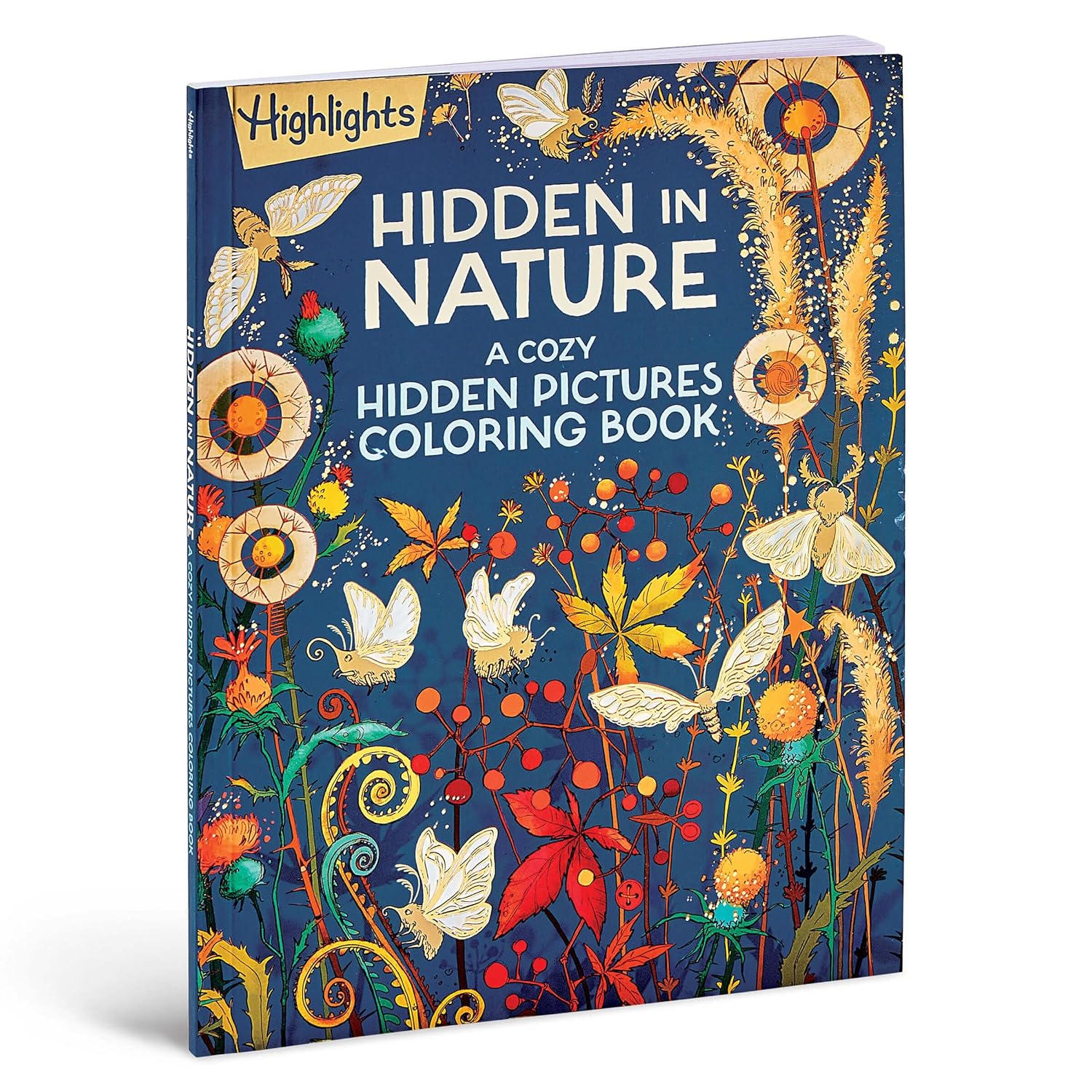 Hidden In Nature: A Cozy Hidden Picture Coloring Book For Adults by Highlights 9781639623358_6