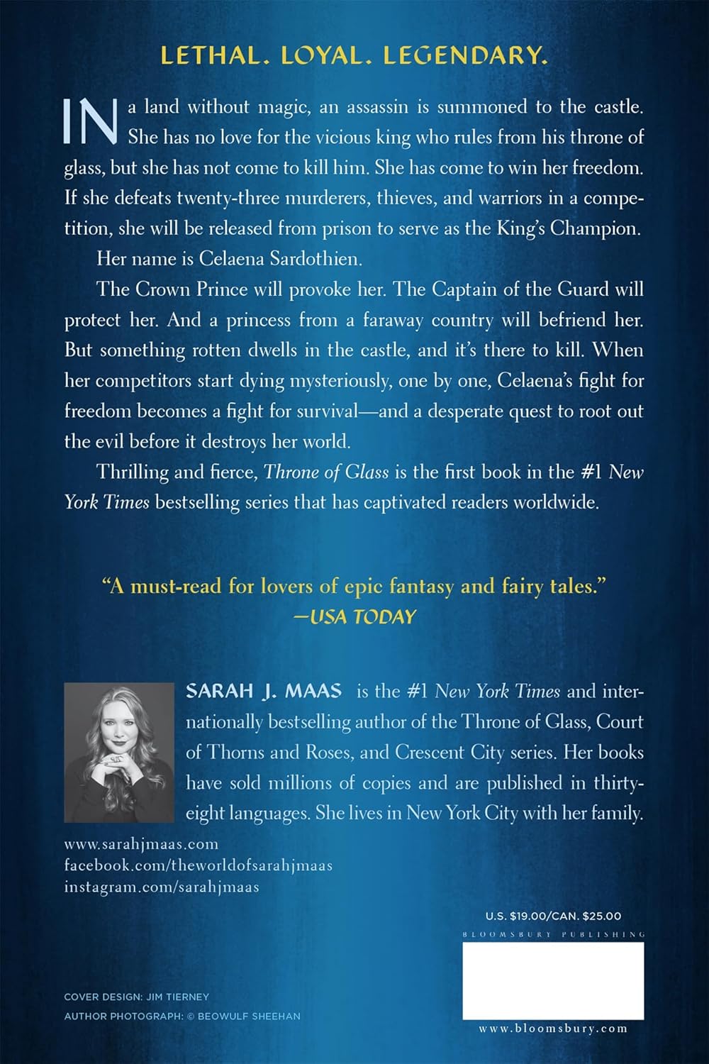 Throne Of Glass (Throne Of Glass 1) by Maas. Sarah J 9781639730957_1