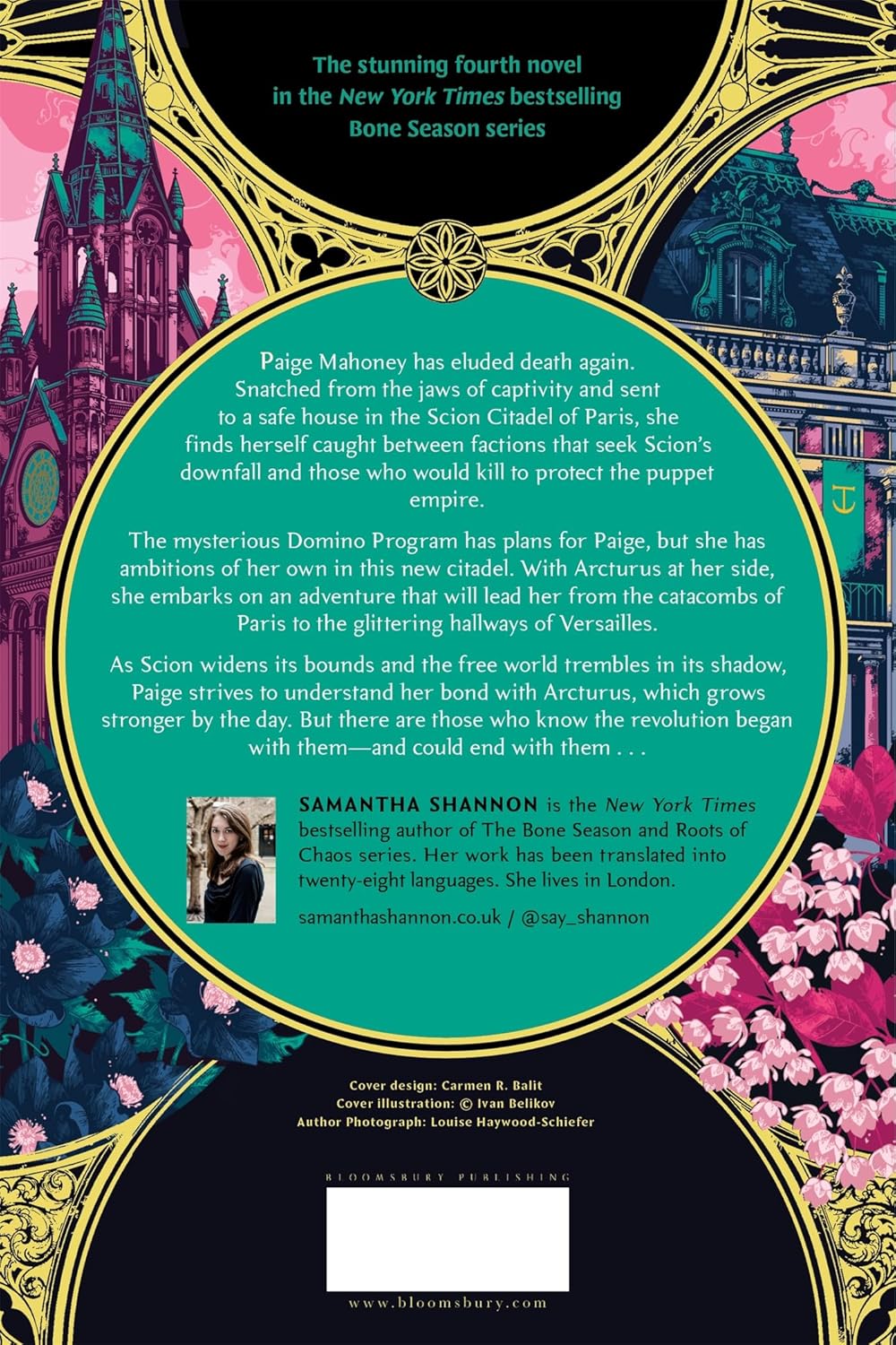 THE MASK FALLING (THE BONE SEASON #4) - SHANNON. SAMANTHA 9781639733484_1