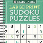 Brain Games Large Print Sudoku Puzzles 9781640304598