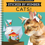 Cats! Sticker-By-Number by Brain Games 20 9781640304871