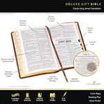Kjv Holy Bible Deluxe Gift Edition by Christian Art Publishers 9781642728699_2