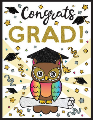Congrats Grad!: Happy Graduati by Spectrum. Nyx 9781643400525_64b68b44-29e8-469c-b138-f757f7f4af74