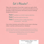 Choose Kindness: 3-Minute Devotions For Teen Girls by Weber. Kristin 20 9781643521886_1
