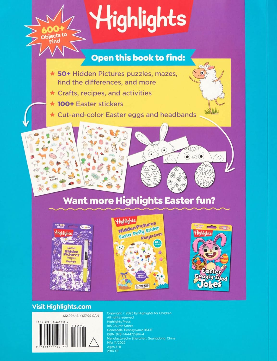 Easter Puzzles Deluxe by Highlights 20 9781644729144_1