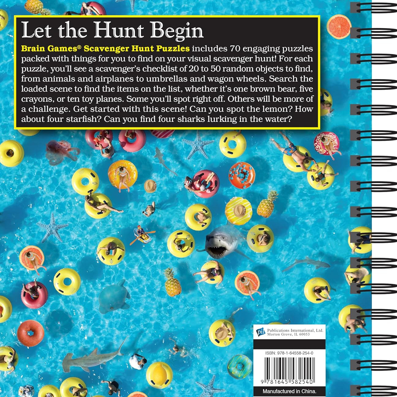 Scavenger Hunt Puzzles by Brain Games 20 9781645582540_1