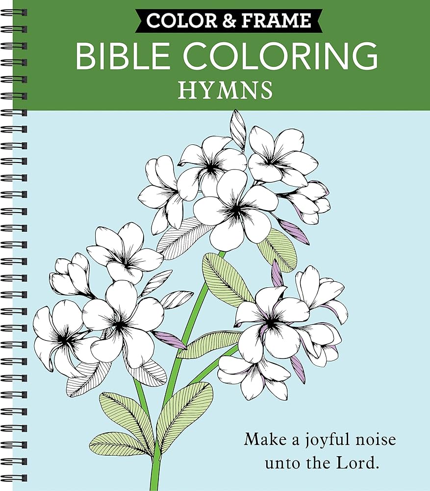 Color & Frame by Bible Coloring: Hymns by New Seasons 20 9781645585657