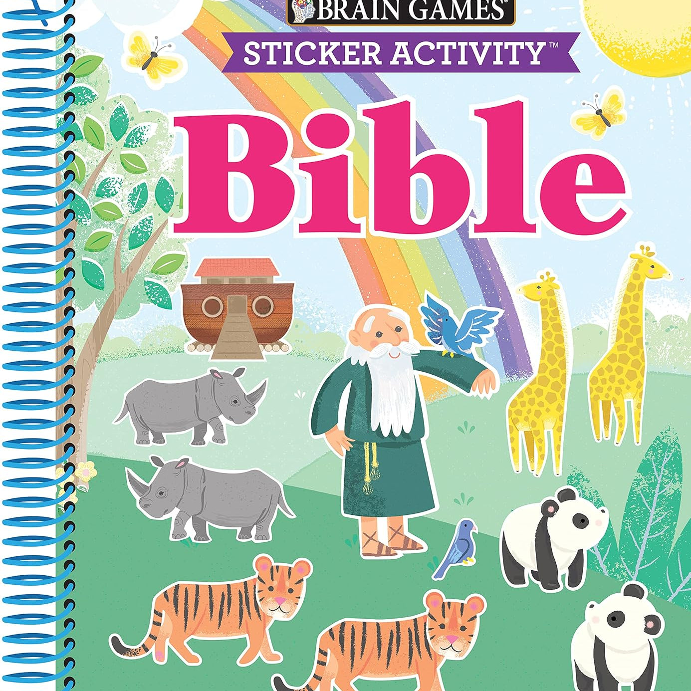 Sticker Activity: Bible (For Kids Ages 3-6) by Brain Games 20 9781645587279