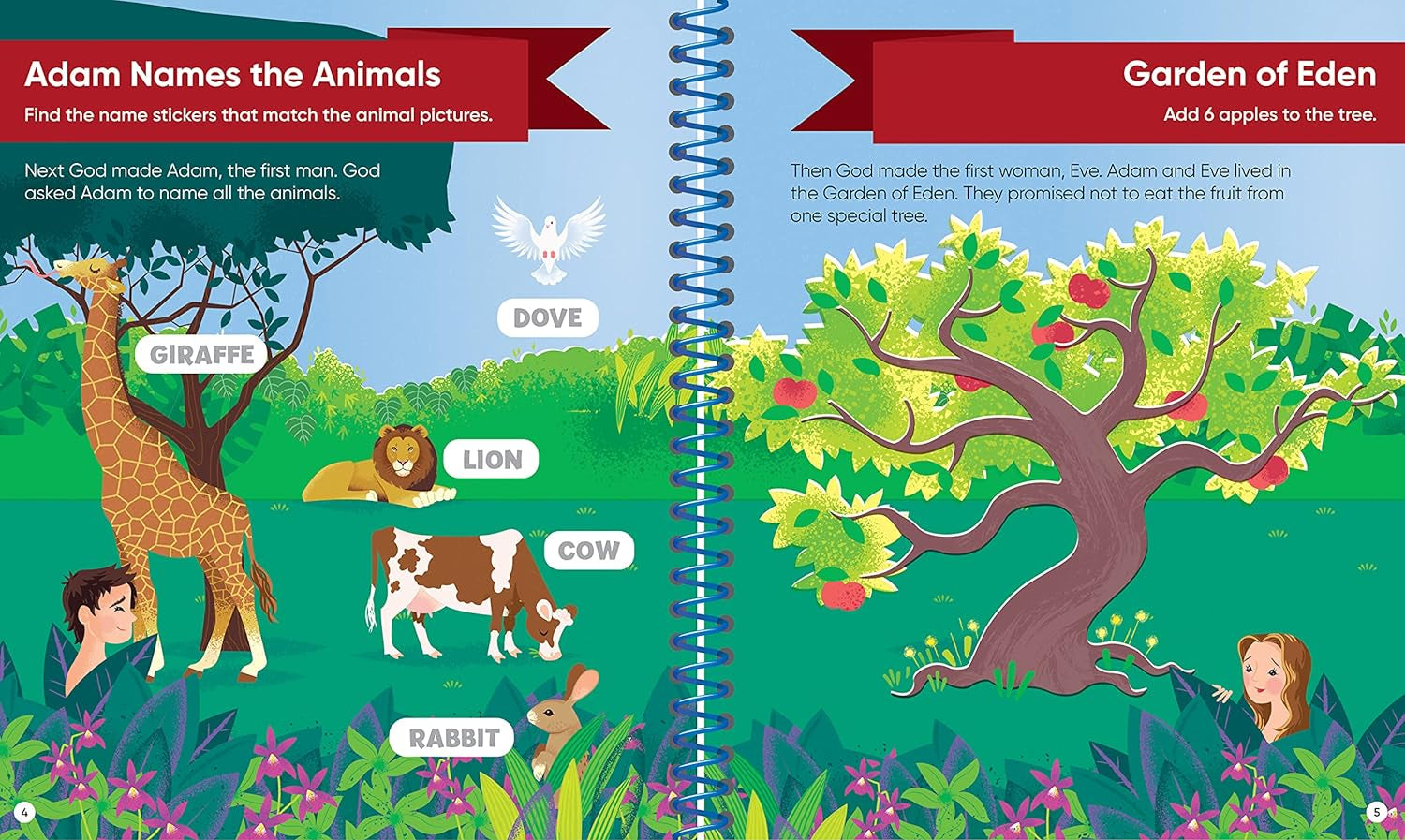 Sticker Activity: Bible (For Kids Ages 3-6) by Brain Games 20 9781645587279_2
