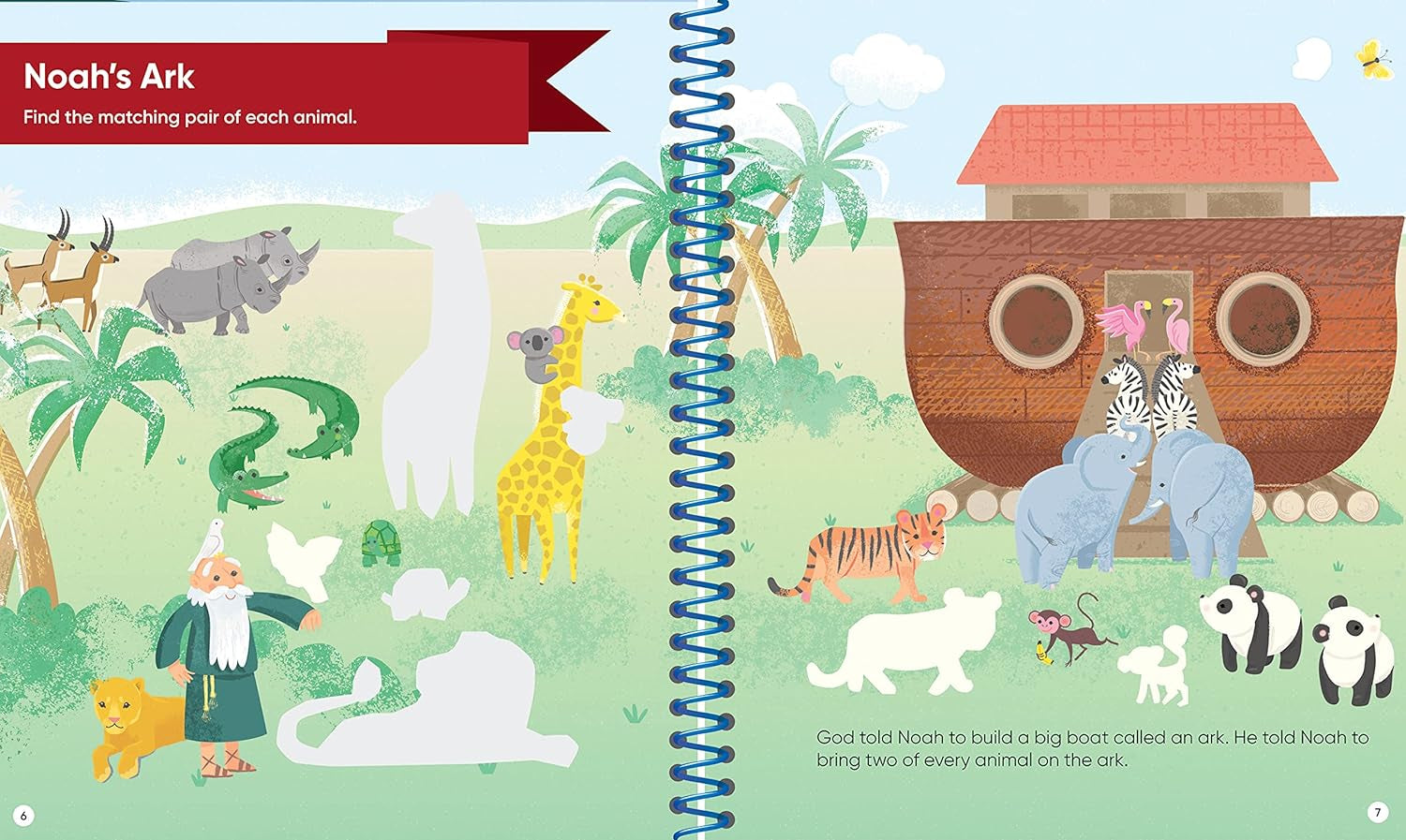 Sticker Activity: Bible (For Kids Ages 3-6) by Brain Games 20 9781645587279_3