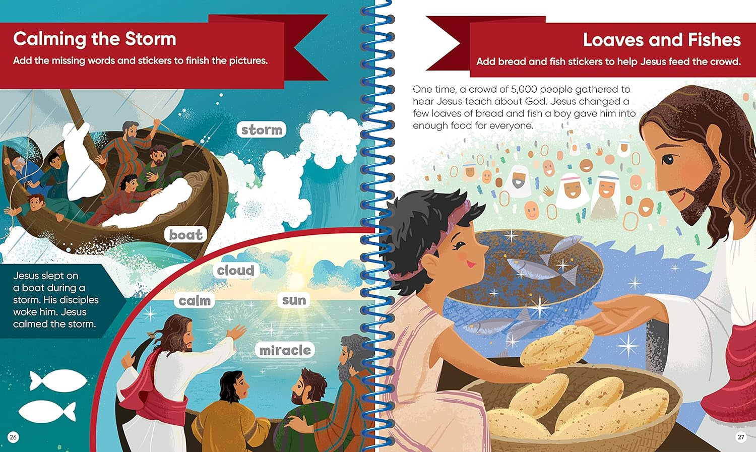 Sticker Activity: Bible (For Kids Ages 3-6) by Brain Games 20 9781645587279_4