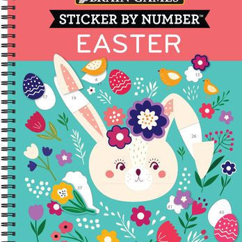 Brain Games by Sticker By Number: Easter by Publications International Ltd ; Bra 9781645589297_fb2972df-6c34-4b17-9da4-a6a0d840ece1
