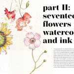 Ink & Wash Florals: Stunning Botanical Projects In Watercolor & Ink by Brix. 9781645676997_2