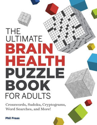 The Ultimate Brain Health Puzzle Book For Adults: Crosswords, Sudoku, Cryptogram 9781646114085_06f04ea4-df7c-4067-a383-d05314f921c1
