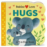Babies Love Hugs: Chunky Lift A Flap by Cottage Door Press 20 9781646380909_8a695032-bd79-4008-a7ef-1a2b1e3b9444