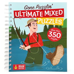 Gone Puzzlin' Ultimate Mixed Puzzles by Parragon Books 20 9781646385003