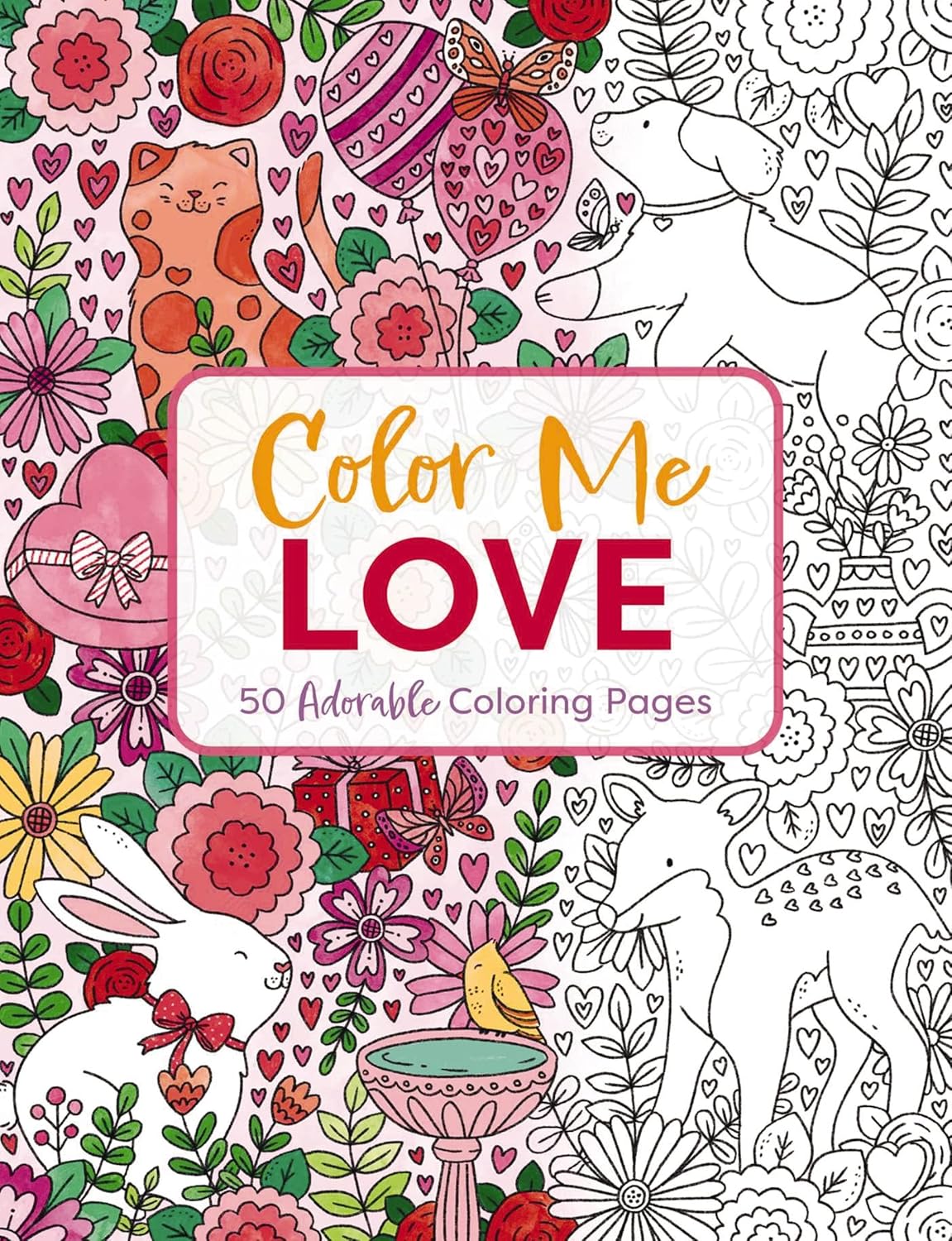 Color Me Love: A Valentine's Day Coloring Book by Editors Of Cider Mill Press 9781646433032