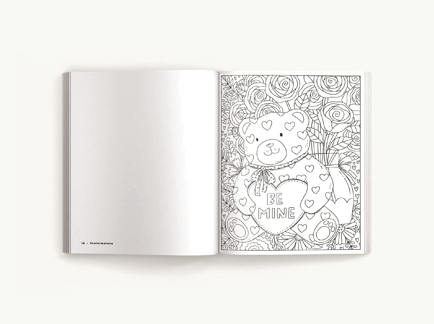 Color Me Love: A Valentine's Day Coloring Book by Editors Of Cider Mill Press 9781646433032_4