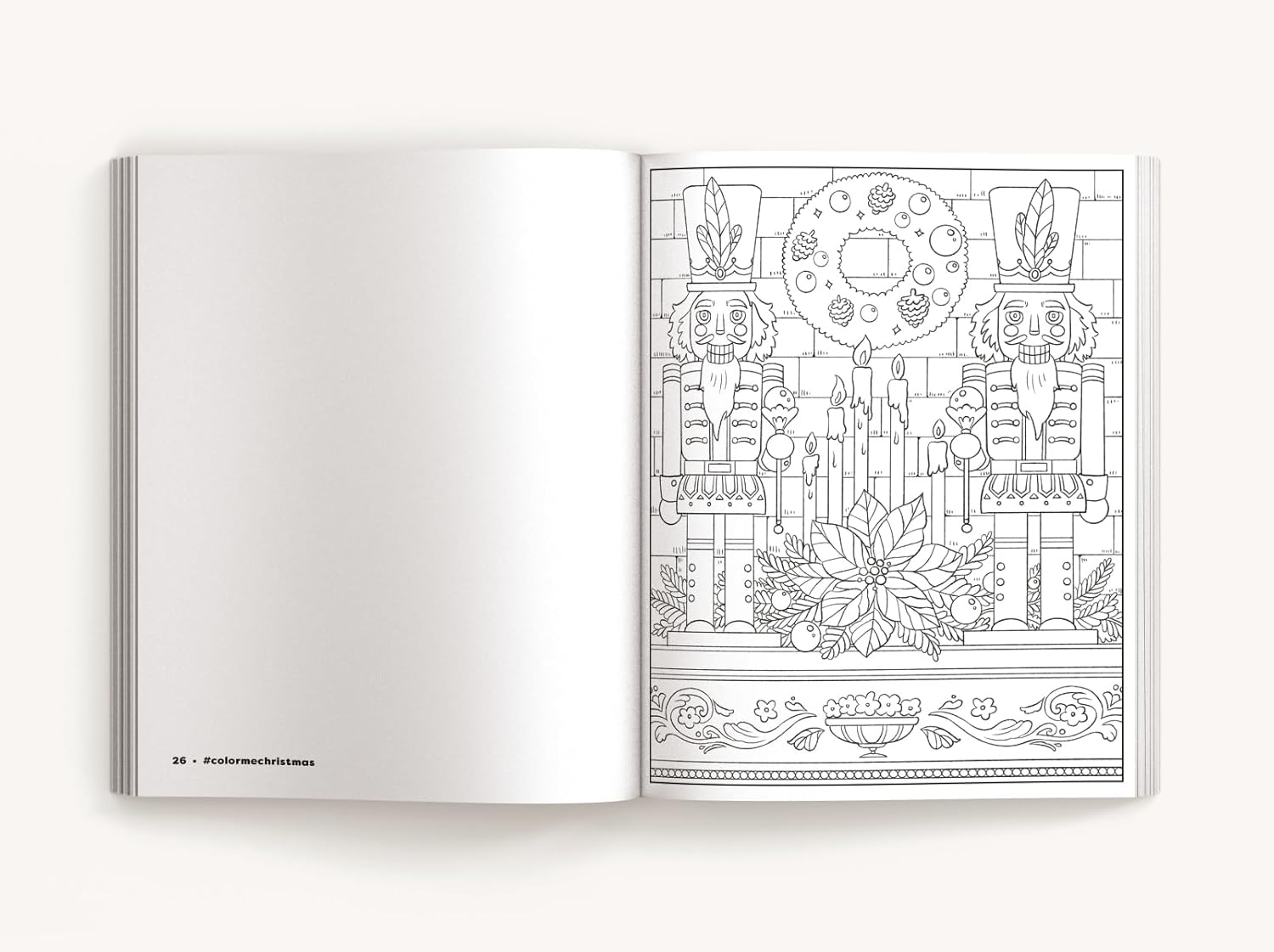 Color Me Christmas: A Festive Adult Coloring Book by Cider Mill Press 9781646434428_5