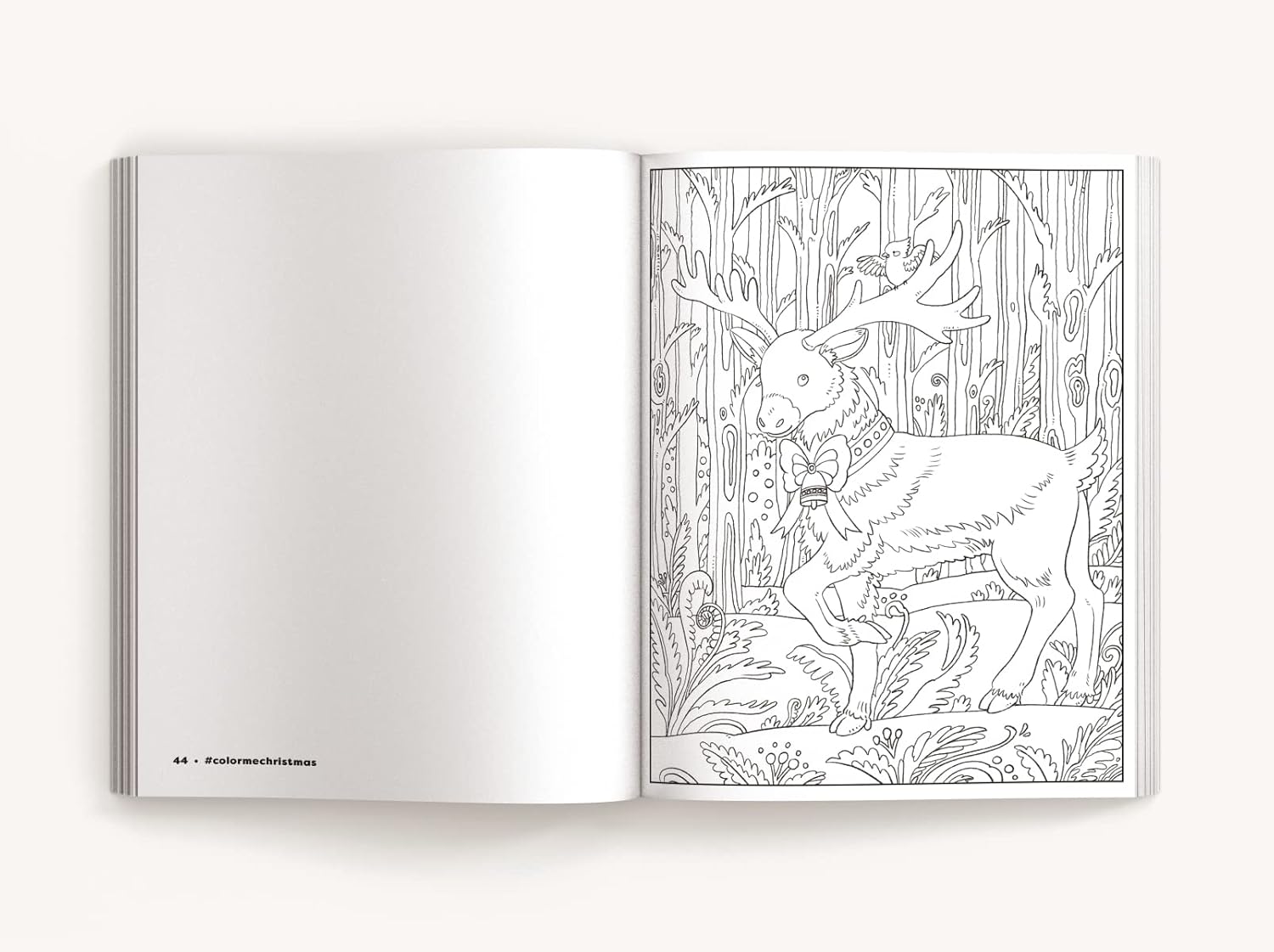 Color Me Christmas: A Festive Adult Coloring Book by Cider Mill Press 9781646434428_6