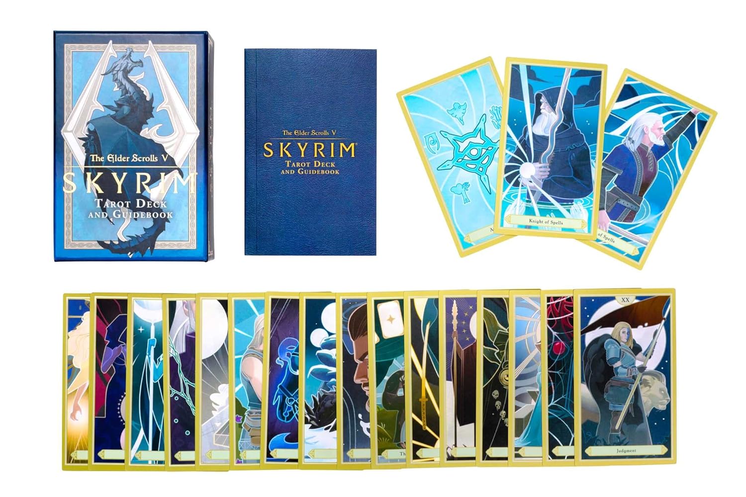 The Elder Scrolls V: Skyrim Tarot Deck And Guidebook by Schafer. Tori 9781647225490_2