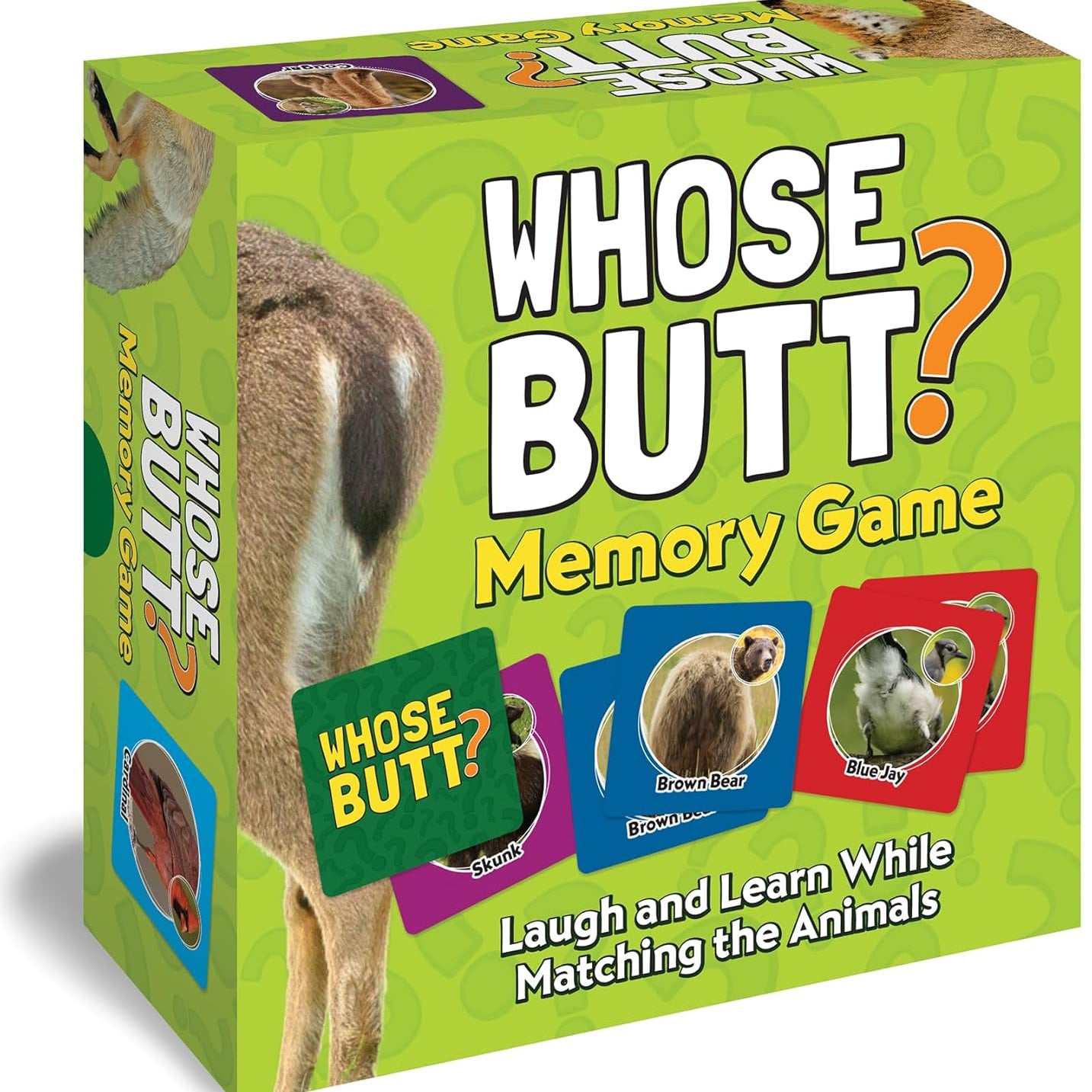 Whose Butt? Memory Game by Tekiela. Stan 9781647555221