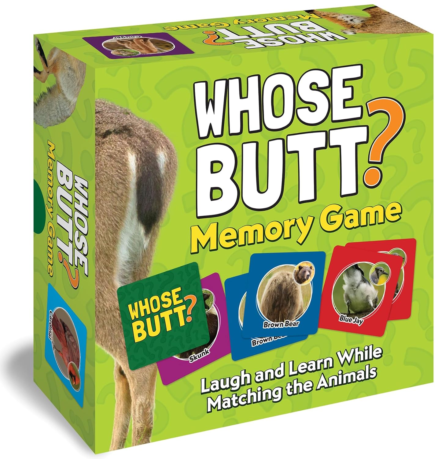 Whose Butt? Memory Game by Tekiela. Stan 9781647555221