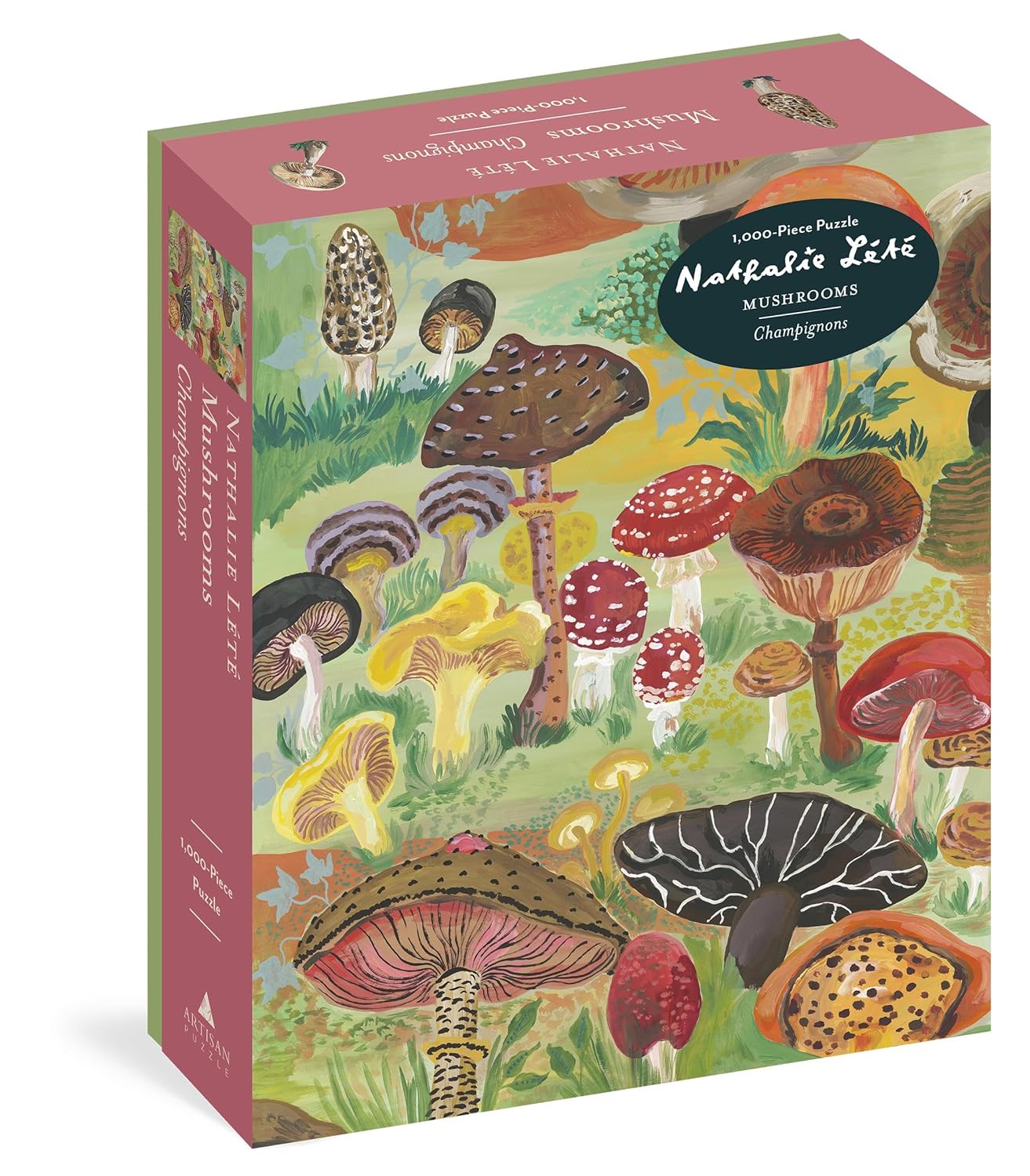 Mushrooms 1000 Piece Puzzle - Lete. Nathalie 9781648290879