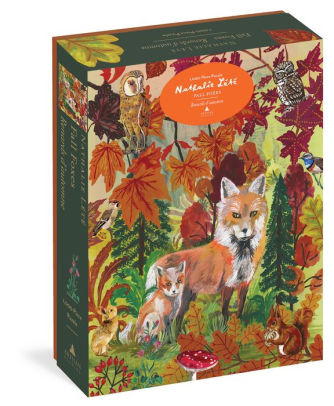 Nathalie Lété Fall Foxes 1,000-Piece Puzzle - Lété. Nathalie 9781648291760