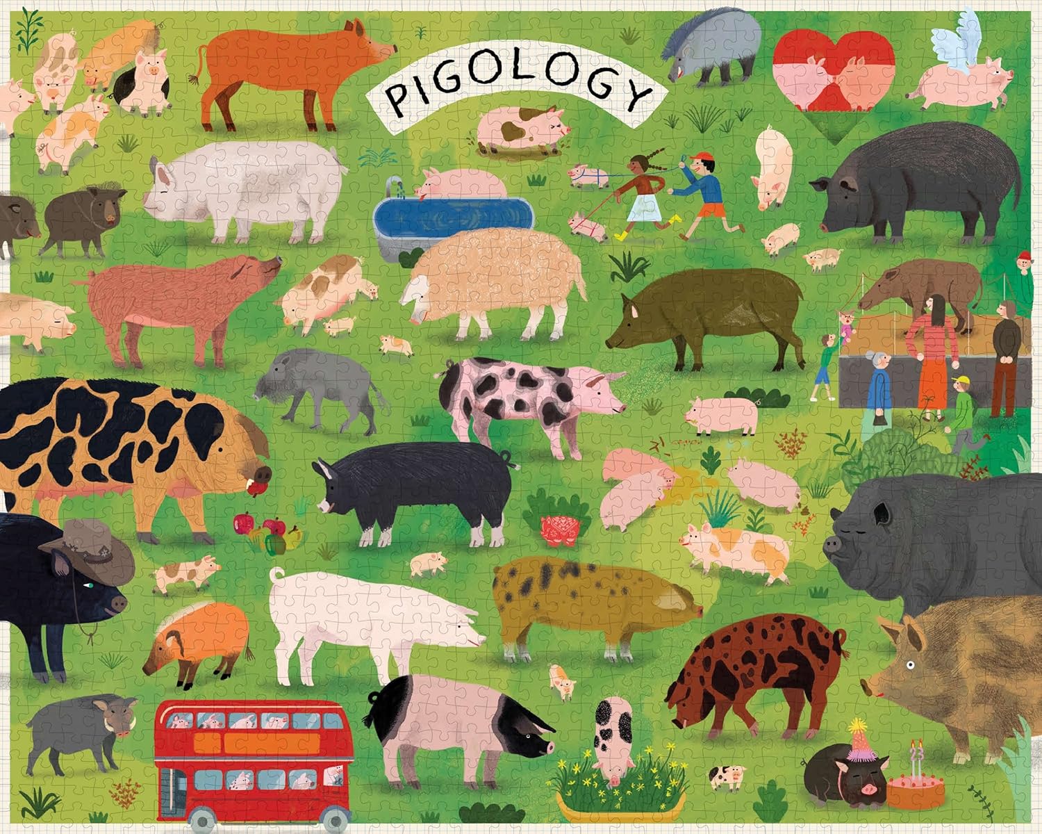 Pigology 1000 Piece Jigsaw Puzzle - Pintonato. Camilla 9781648961632_1