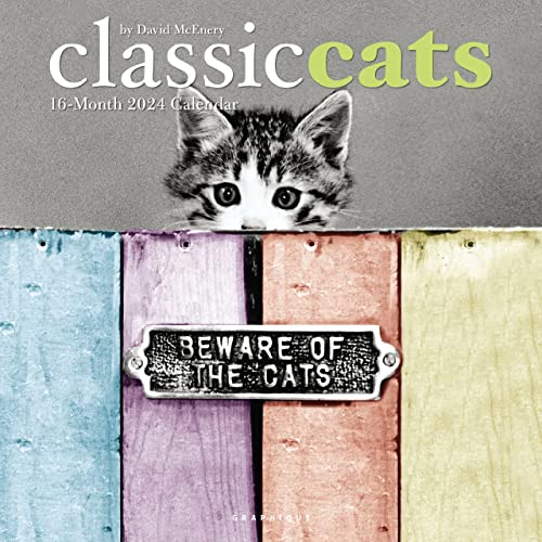 2024 Classic Cats Wall Cal - Mcenery. David 9781664820845