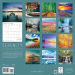 2024 Serenity Wall Calendar - Graphique 9781664821033_8629e67f-3295-48d4-a5c8-9aa1968ecb4d