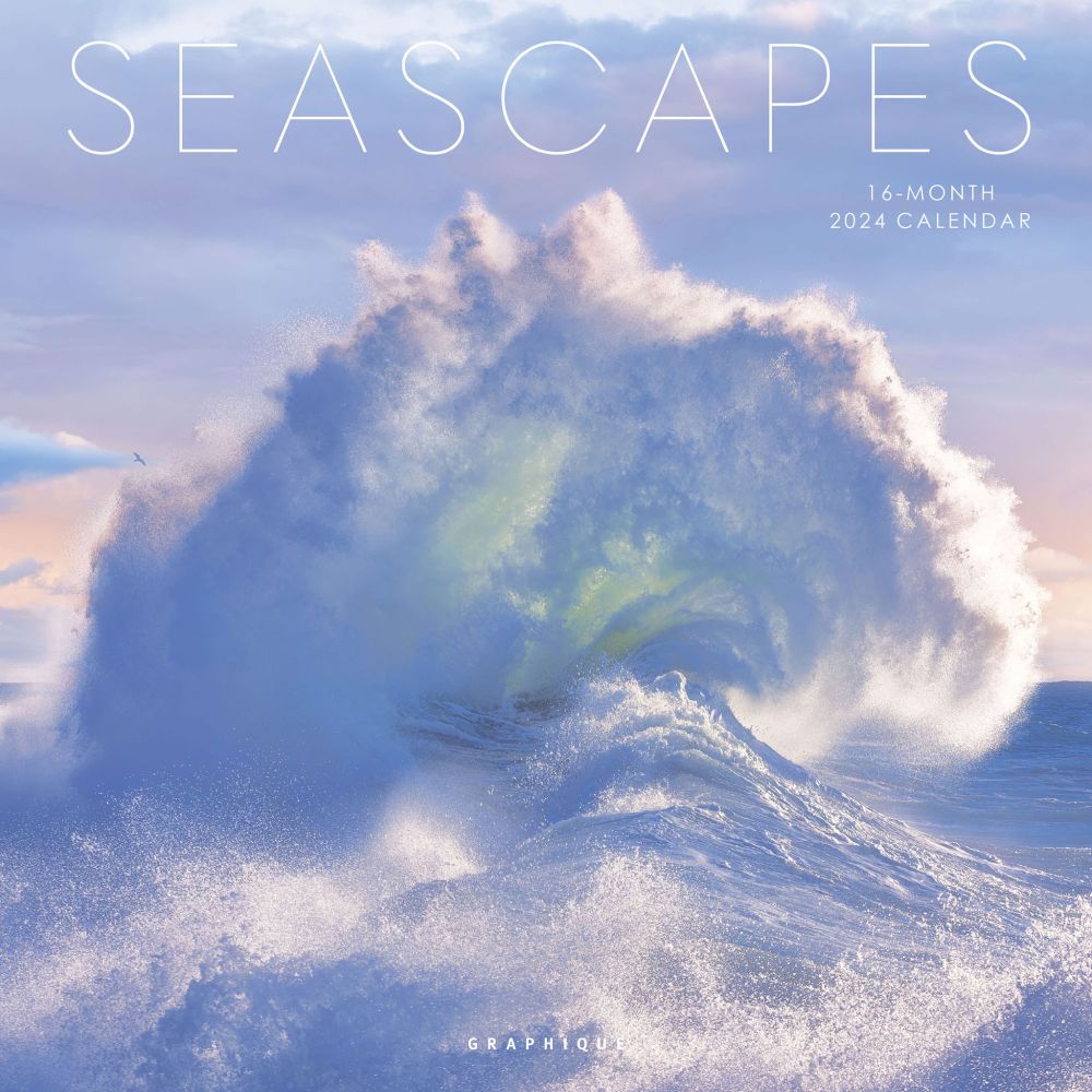 2024 Seascapes Wall Calendar - Graphique 9781664821255