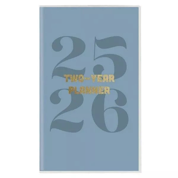 2025 Typographic 2-Year Pocket Planner 9781664832497