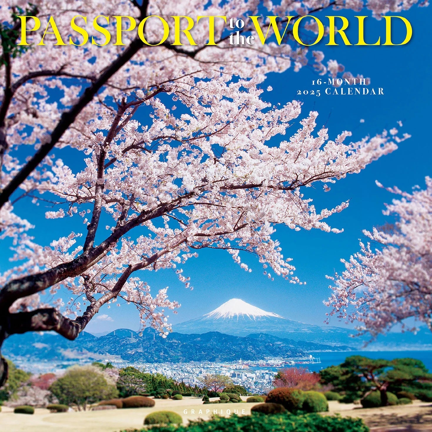 2025 Around The World Wall Calendar 9781664833975