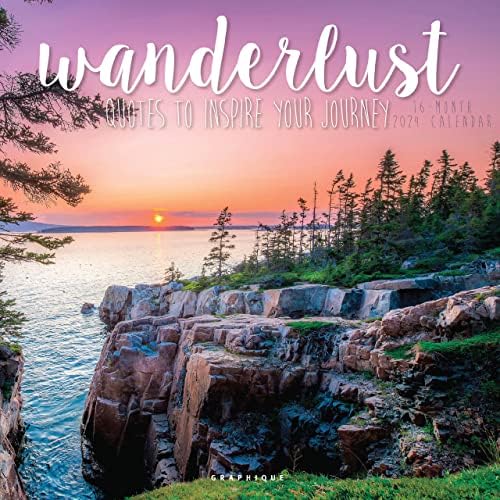 2025 Wanderlust Wall Calendar 9781664836730