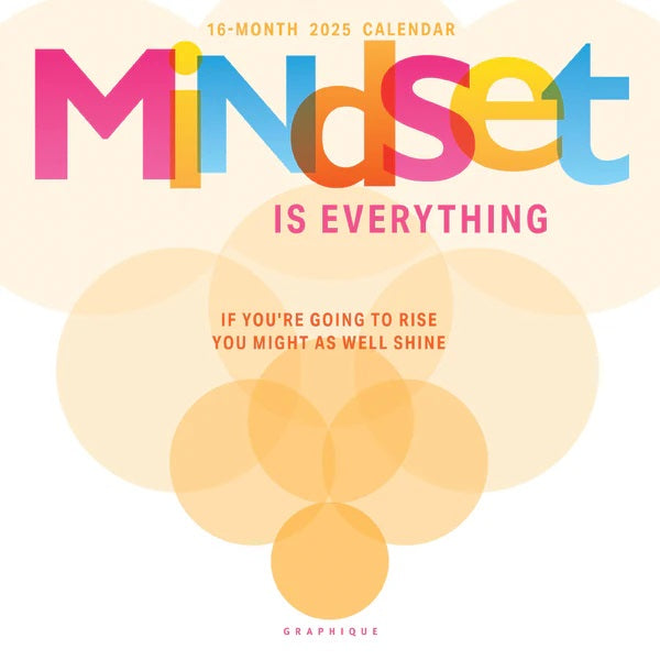 2025 Mindset Is Everything Wall Calendar 9781664836778