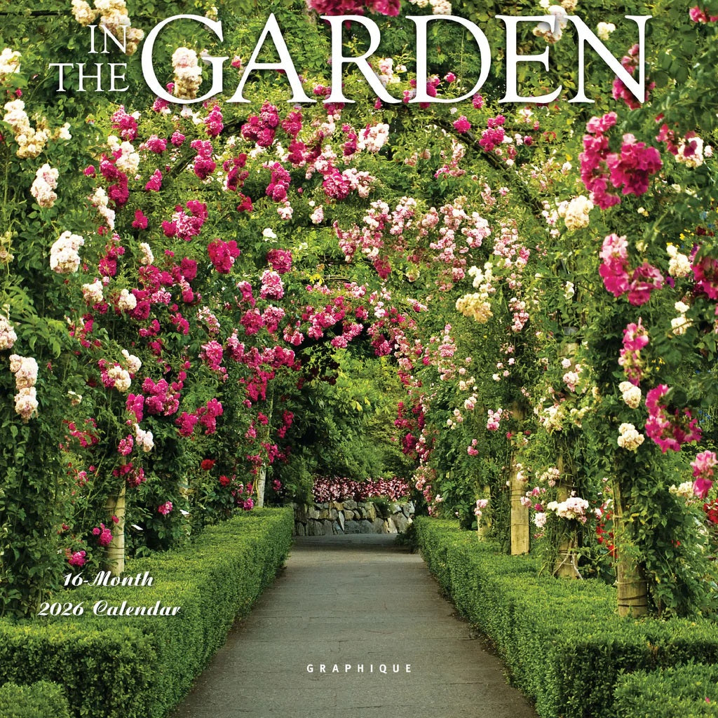 2026 In The Garden 7X7 Mini Wall Calendar 9781664843929
