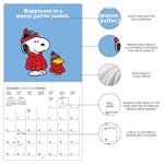2026 Peanuts Happines Is 12X12 Wall Calendar 9781664844810_2