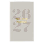 2026-2027 Typographic Two-Year Pocket Planner 9781664845107